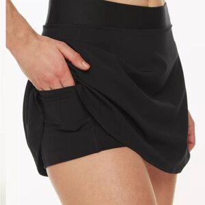 TNA Black Skort with Pocket